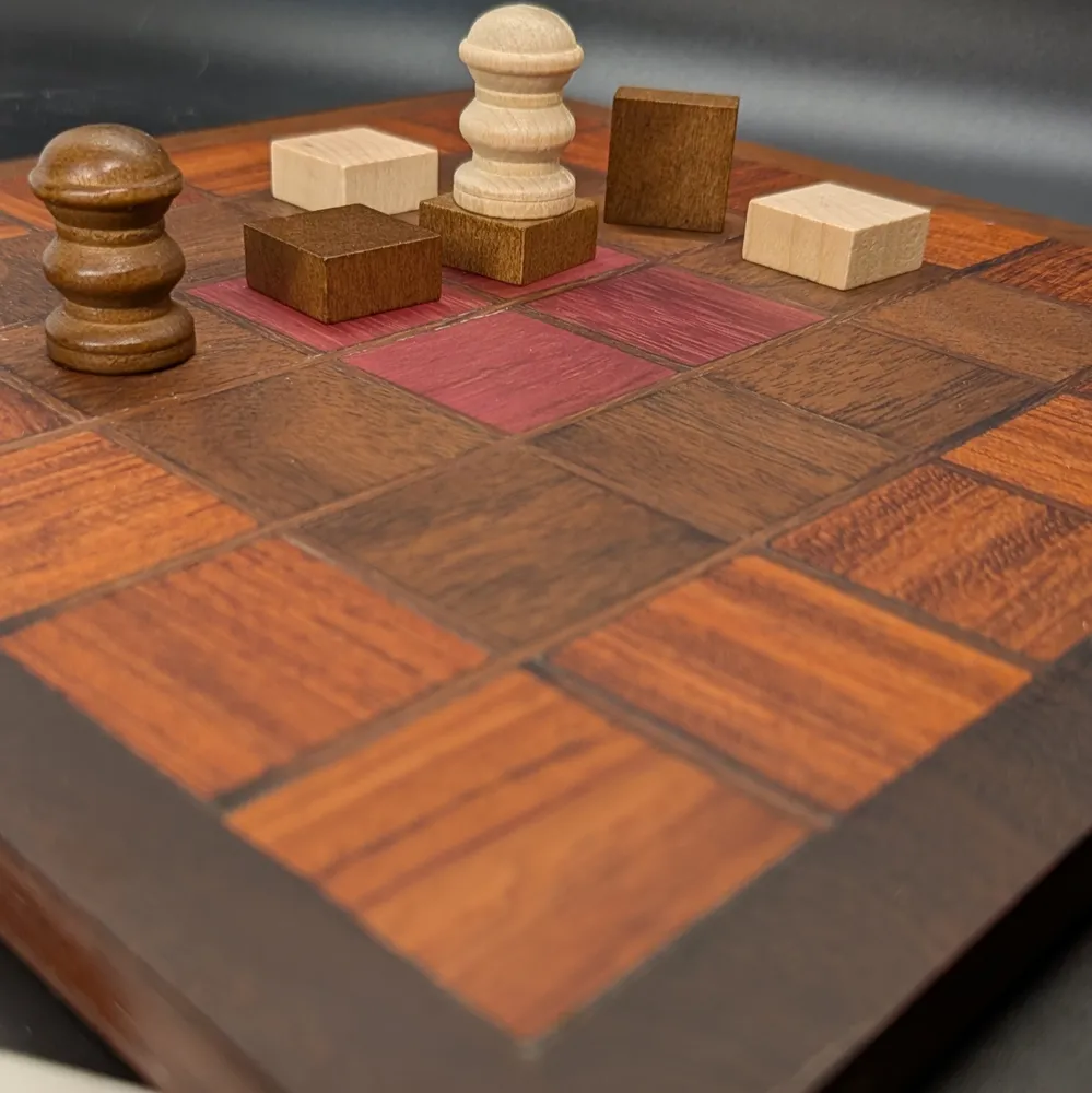 Exotic wood boxed Tak set, photo 10 of 14