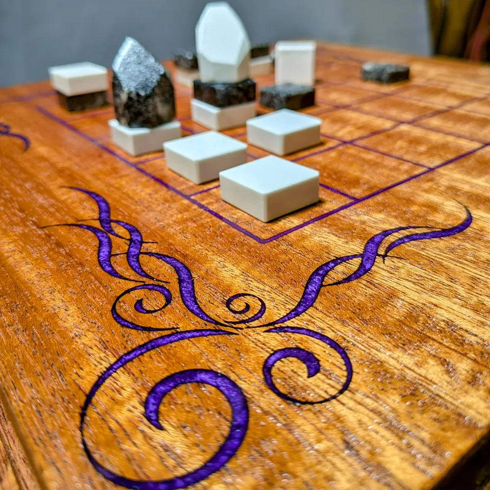 Exotic wood boxed Tak set, photo 14 of 14