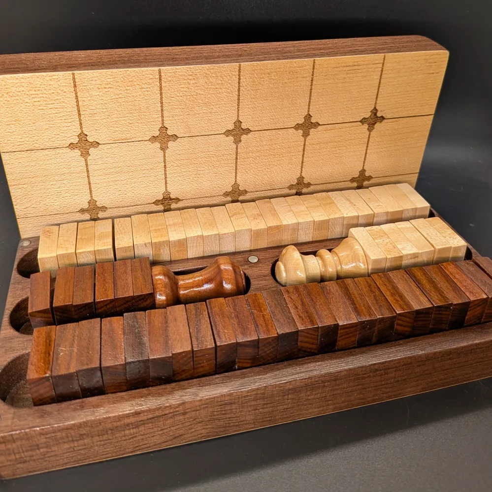 Exotic wood boxed Tak set, photo 3 of 14