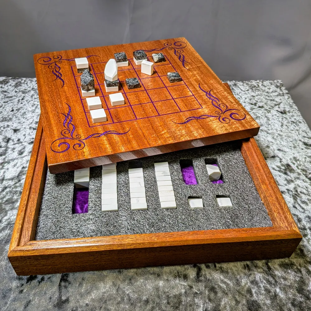 Exotic wood boxed Tak set, photo 4 of 14